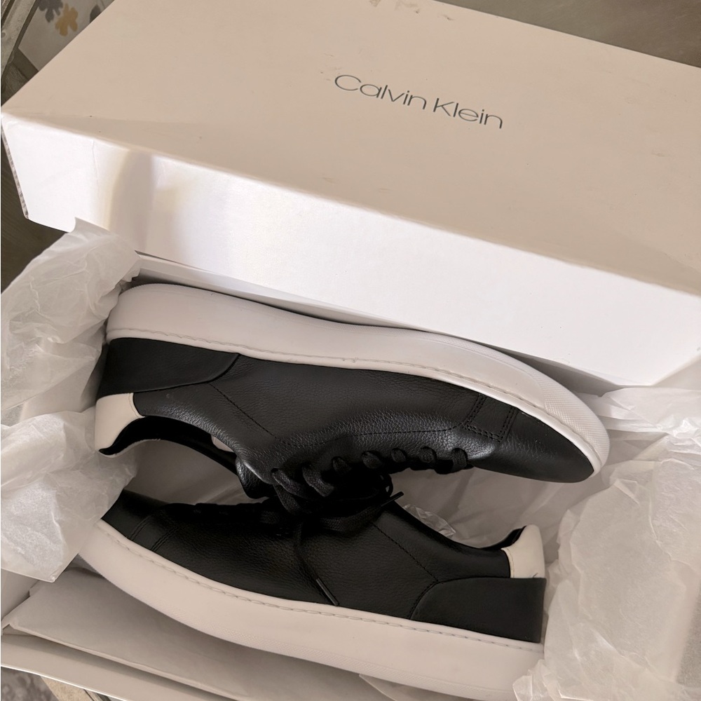 Calvin Klein shoes for men in Black